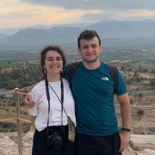 Hosts Kumsal and Murat